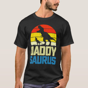 Daddysaurus Fathers Day  Daddy Saurus Men Dad T-Shirt