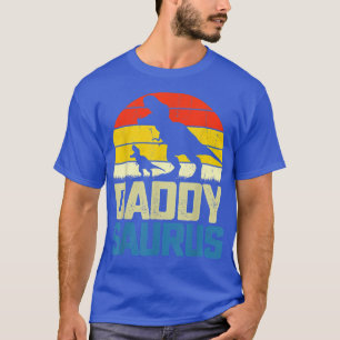 Daddysaurus Fathers Day T Re Daddy Saurus Men Dad T-Shirt