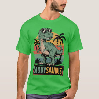 Daddysaurus Re Dinosaur Daddy Saurus Family Matchi T-Shirt