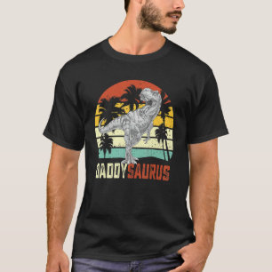 Daddysaurus Rex Dinosaur Daddy Saurus Family Match T-Shirt