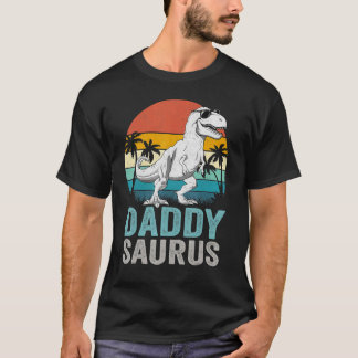Daddysaurus Rex Dinosaur Daddy Saurus Family Match T-Shirt