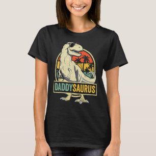 Daddysaurus Rex Dinosaur Daddy Saurus Family Match T-Shirt