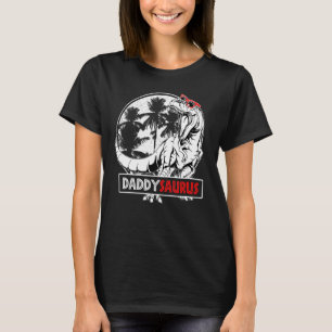 Daddysaurus Rex Dinosaur Daddy Saurus Fathers Day T-Shirt
