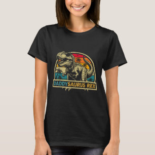 Daddysaurus Rex Dinosaur Daddy Saurus Rex Family M T-Shirt