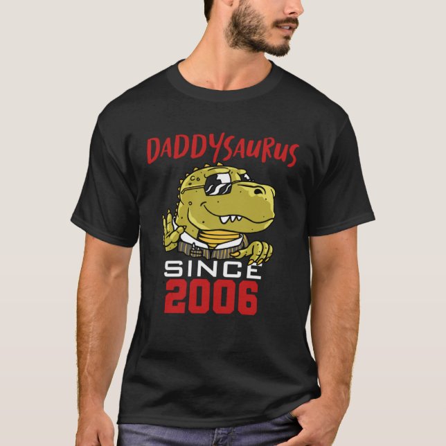 Daddysaurus since 2006 T-Shirt (Front)