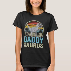 DaddySaurus T Rex Dinosaur Saurus Family Matching T-Shirt