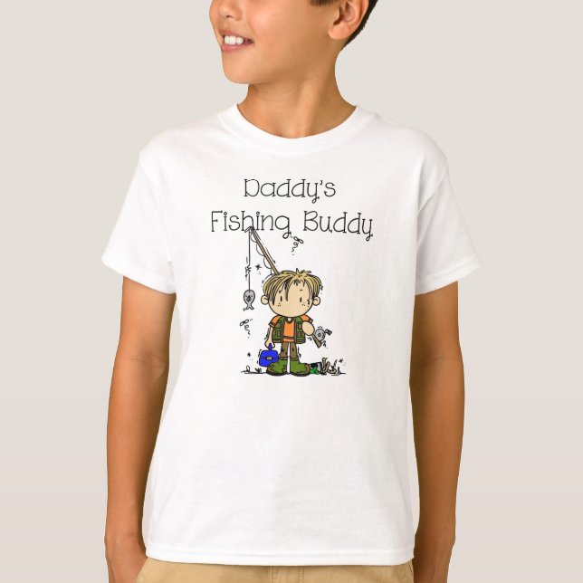 DADFISHINGBUDDY.png T-Shirt (Front)