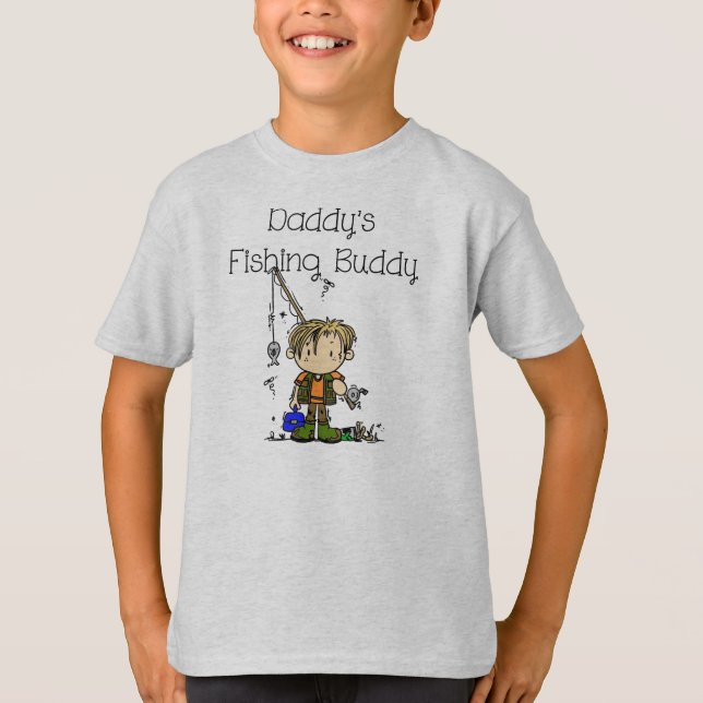 DADFISHINGBUDDY.png T-Shirt (Front)