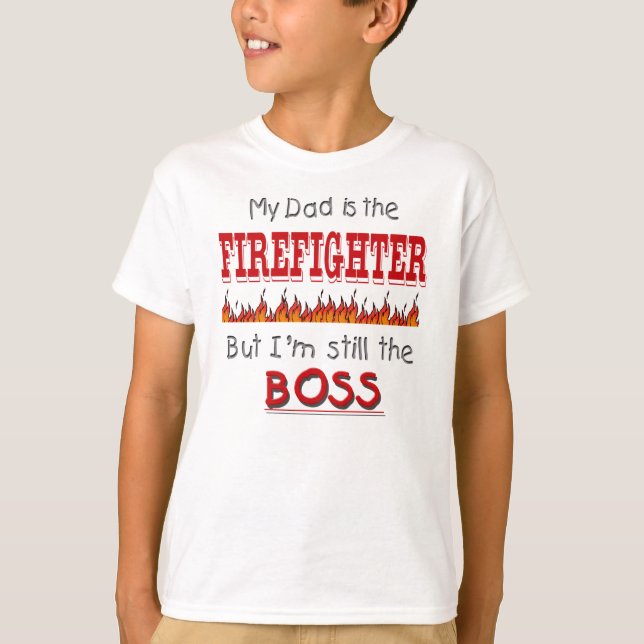 dadisfirefighter T-Shirt (Front)