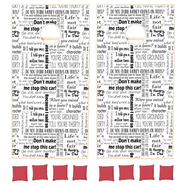 Dadisms Cornhole Set (Set)