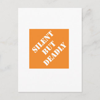 Dadisms Silent but deadly Postcard