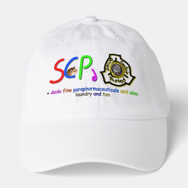 Dado fine SCP hampster and friend hat (Front)