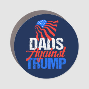 Dads Against Trump 2024 Election Blue Car Magnet