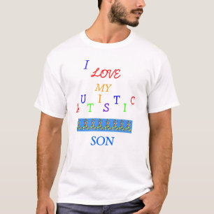 Dad's Autistic Love~Son! ~ Adult T-Shirt