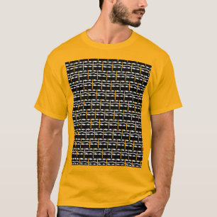  Dad's Awesome Ethnic African Art Orange T-Shirt