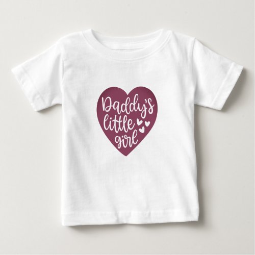 Dads baby girl t_shirt
