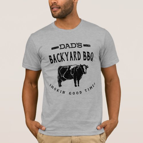Dads Backyard BBQ  Beef  T_Shirt