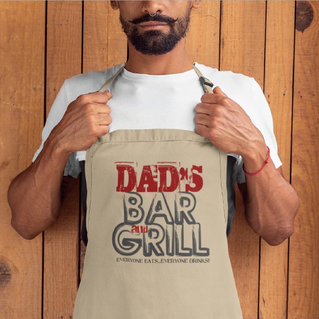 Dad's Bar and Grill Apron (Creator Uploaded)