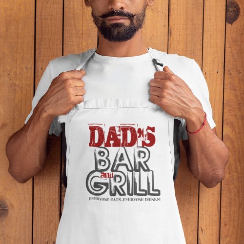 Dads Bar and Grill Apron