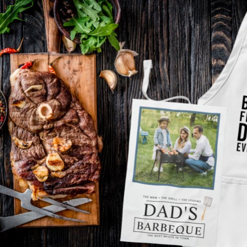 Dads Barbeque  Fathers Day BBQ Photo Towel