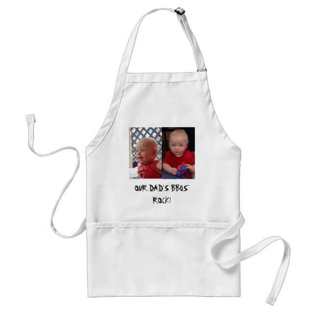 DAD's BBQ Adult Apron (Front)