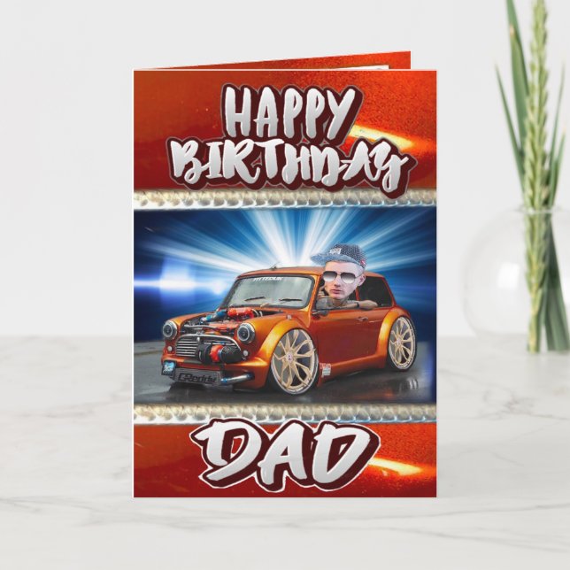 Dads birthday card (Front)