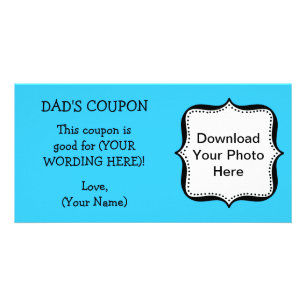 Dad's Birthday COUPON FOR DAD Card