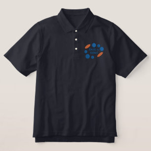 Dad's Blob u later! Embroidered Polo Shirt