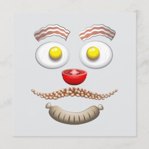 Dad's Brunch Favorites on Fathers Day Card