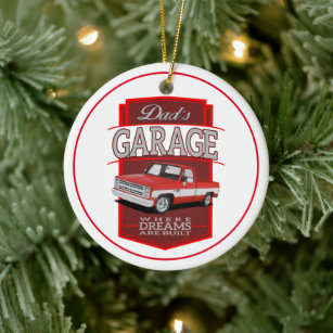 Chevy Truck Christmas Ornaments | Zazzle