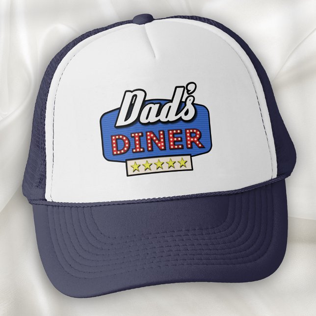 Dad's Diner - Funny Chef's Trucker Hat (Creator Uploaded)