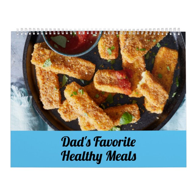 Dad's Favorite Healthy Meals Calendar (Cover)