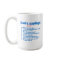 Dads favorite sayings mug