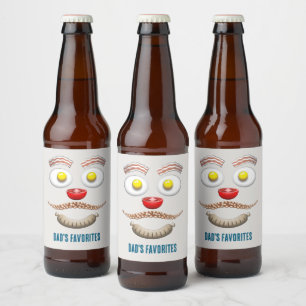 Dad's Favorites Father's Day Beer Bottle Label