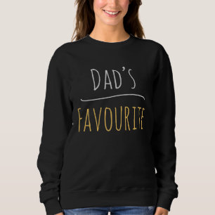 Dad's Favourite Funny Joke Doodle Sweatshirt