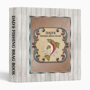 Dad's Fishing Brag Book Binder