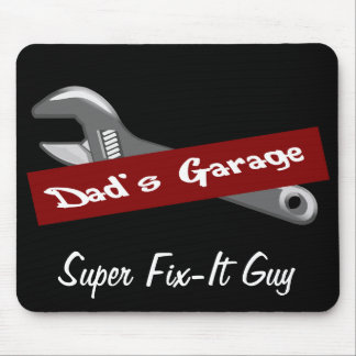 Dad's Garage Mr. Fix It Father's Day Mousepad