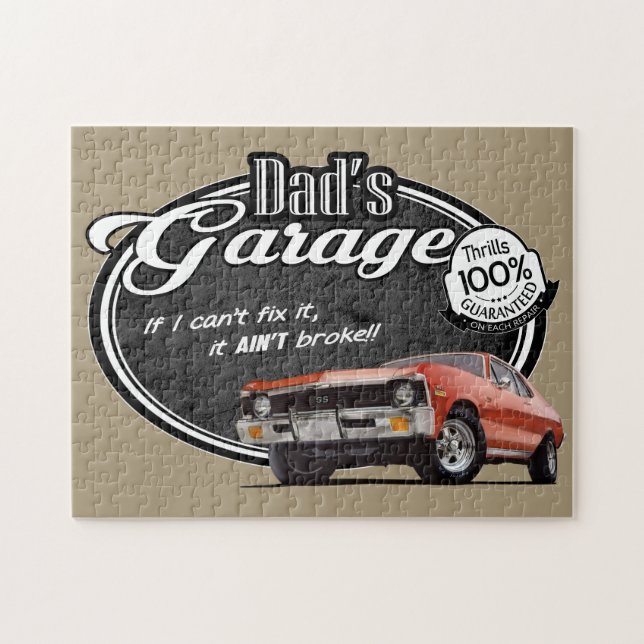 Dad's Garage Nova Jigsaw Puzzle (Horizontal)