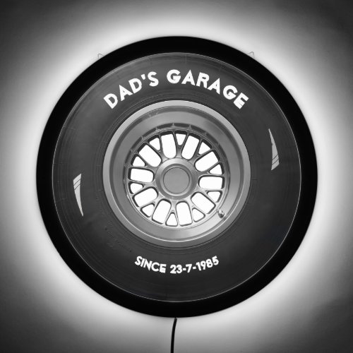 Dads garage personal touch sign dads gift