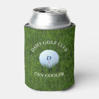 Dad's Golf Club Green Can Cooler