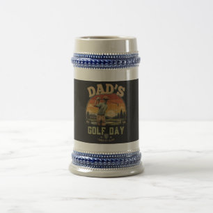 Dad's Golf Day Beer Stein