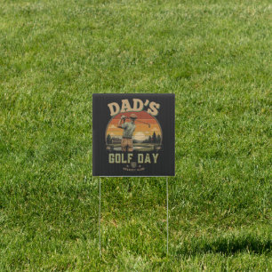 Dad's Golf Day Sign
