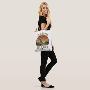 Dad's Golf Day Tote Bag