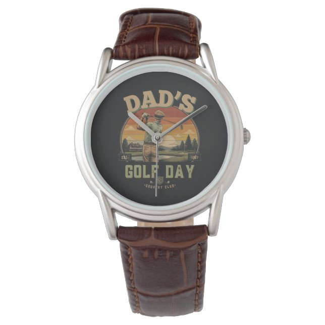 Dad's Golf Day Watch (Front)