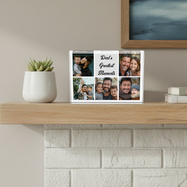 Dad's greatest moments photo block (Creator Uploaded)