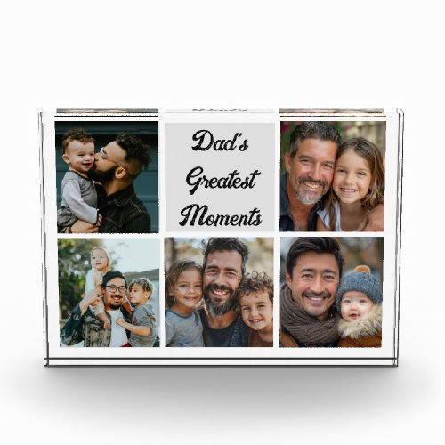 Dads greatest moments photo block