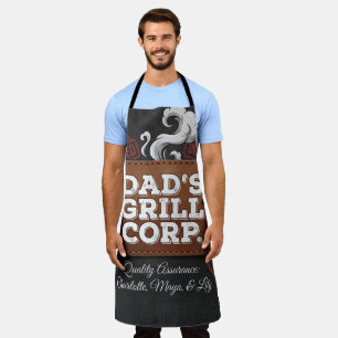 Dad's Grill Corp. Personalized Apron