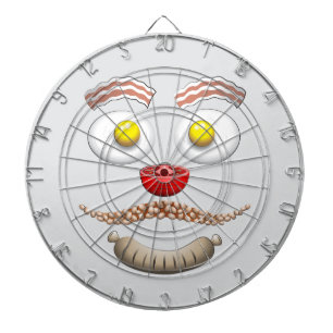 DAD'S HAPPY BREAKFAST DART BOARD