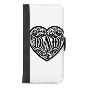 Dad's Heart phone Wallet