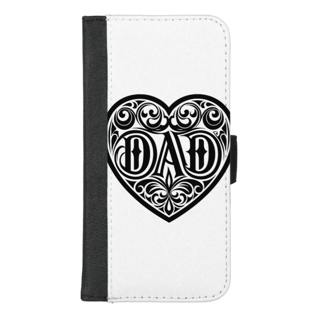 Dad's Heart phone Wallet (Front)